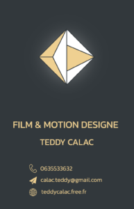 Film & motion designe - Teddy Calac