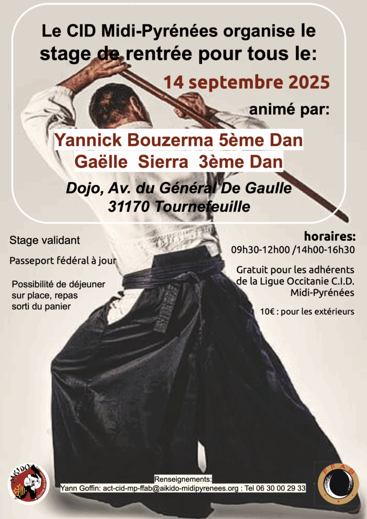 stage de rentrée 2025