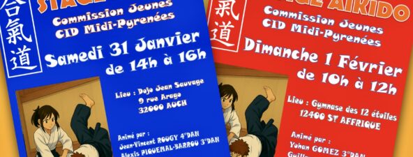 Comptes rendus et photos des stages jeunes du      31/01/2026 à Auch et du 01/02/2026 à St Affrique